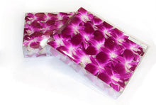 Cargar imagen en el visor de la galería, 100 Fresh Loose Purple Orchid Blooms from Thailand - theflowerscreations